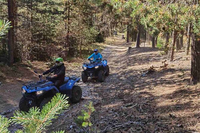 60-Minute Small-Group ATV Safari Tour in Bansko - The viewpoint stop and the return route