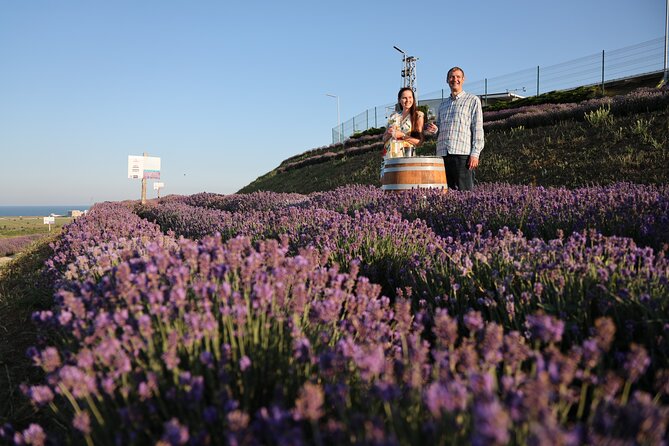 Aroma sampling of 5 Bulgarian Lavender varieties at DiVes Winery - Meeting point near Nessebar and Pomorie
