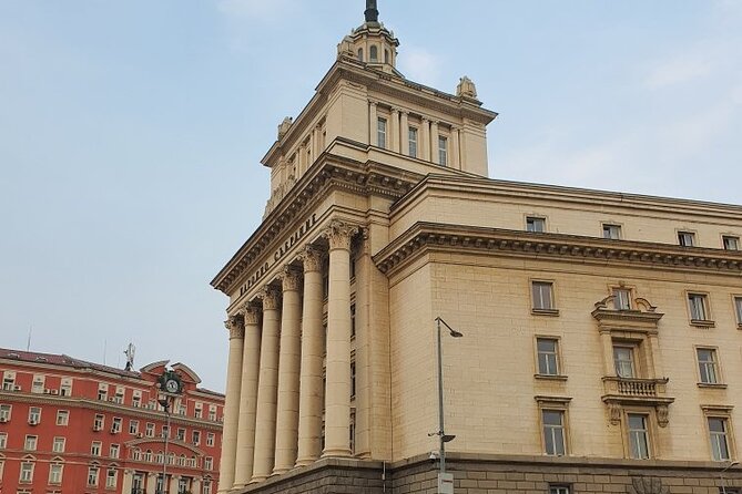 Communist Walking Tour of Sofia - The Largo, the red star, and Lenin