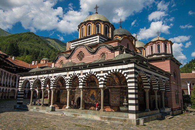 Day tour to Rila monastery, hiking to the cave of St. John and Boyana church - Bulgarian wine and the countryside between stops