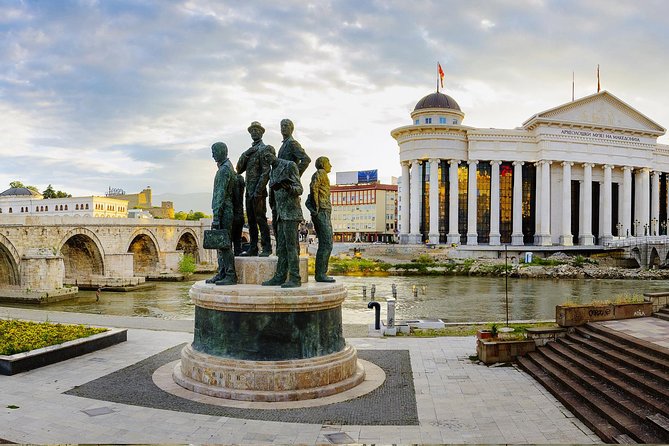 Day tour to Skopje, North Macedonia - Small Group - Macedonia Square and the politics of public monuments