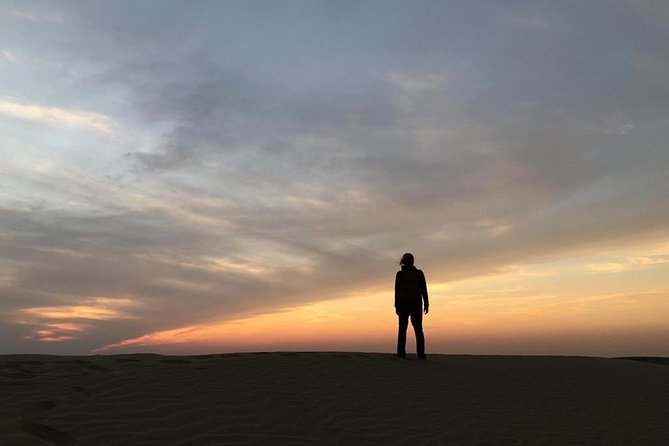 Non Touristic Half Day Camel Safari Thar Desert Sunset - Changing from jeep to camel