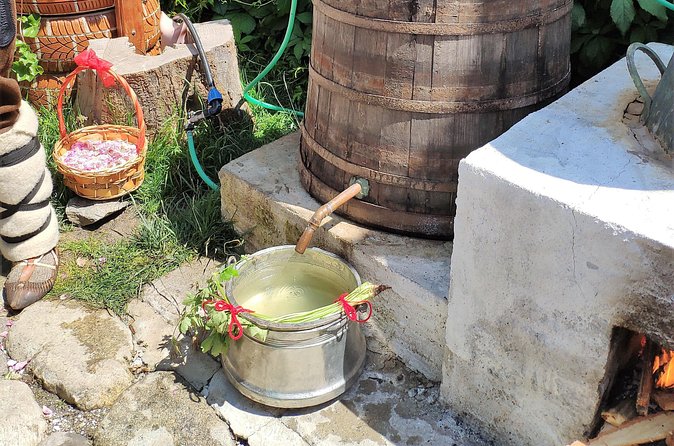 Picking Roses Workshop & Extracting Rose Oil in the Rose Valley - Tasting rose sweet, gulovitsa, and rose liqueur