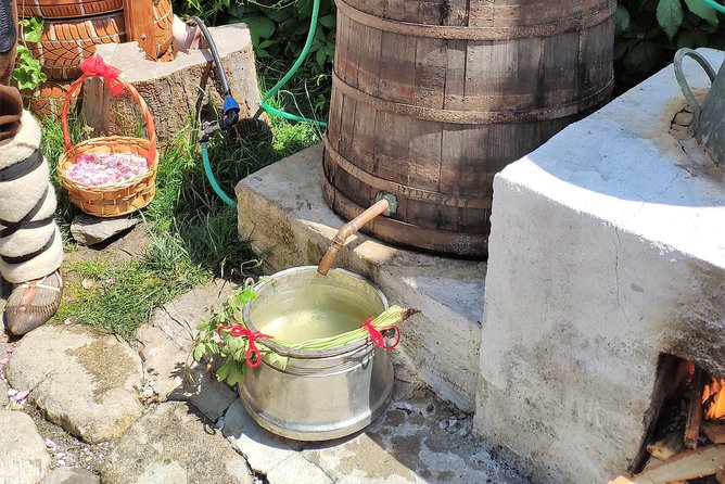 Picking Roses Workshop & Extracting Rose Oil in the Rose Valley - Learning the old-house distillation method