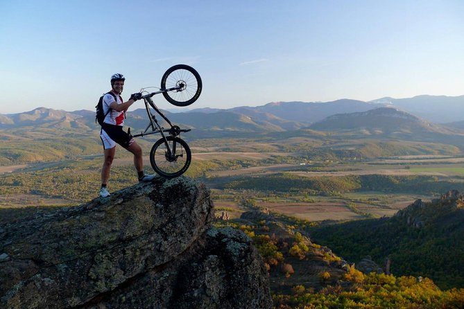 Private Mountain Biking in Vitosha from Sofia - Looking Toward the Rila Mountains