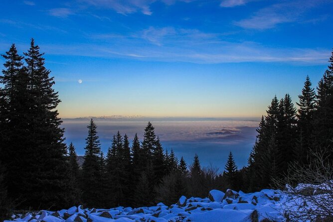 Private Vitosha Mountains Hiking with Black peak & Dragalevtsi Monastery - A summer path or winter snowshoe route