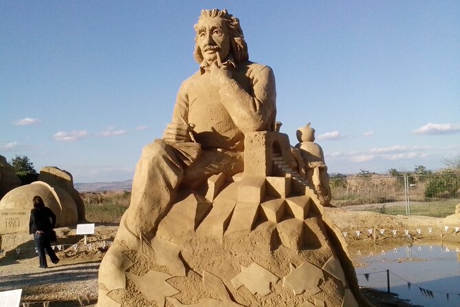 Self-Guided Sand Festival in Burgas - Starting at the Sand SculpturesBurgas Entrance