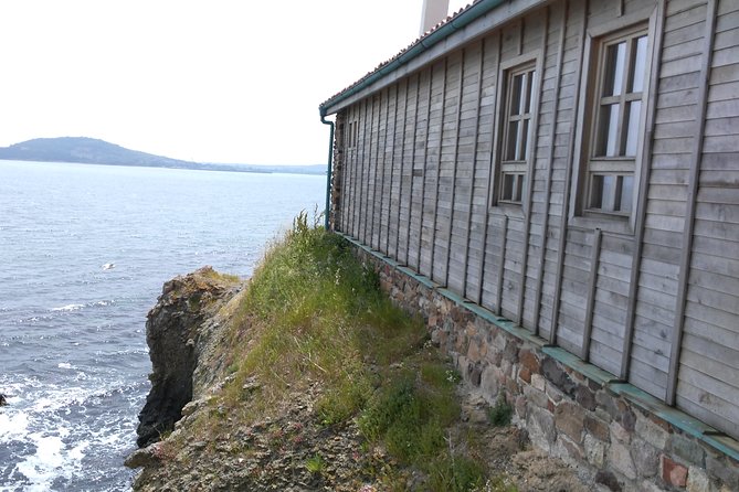 Visit the Unique & Only Bulgarian Black Sea Island Saint Anastasia - Harbor time, swimming, and the small beach bar
